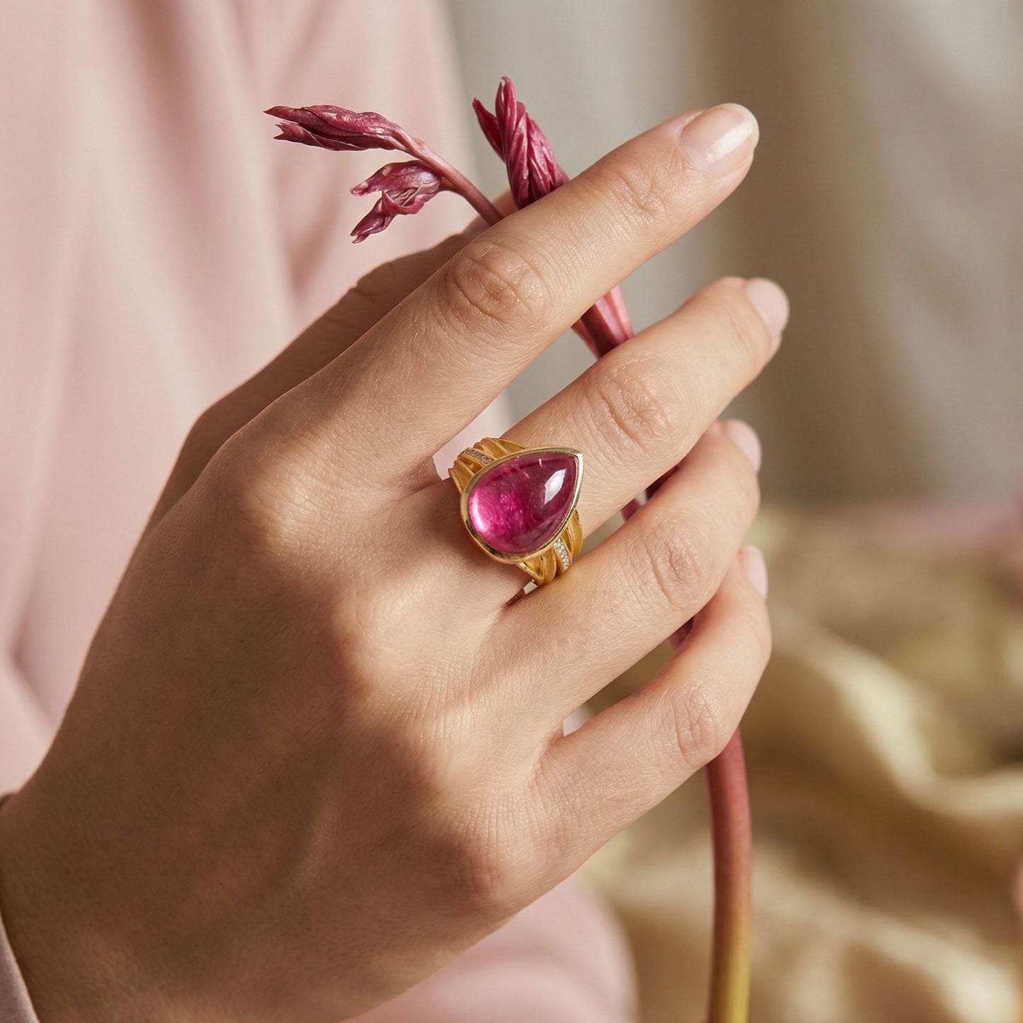 Multi Ribbon Ring