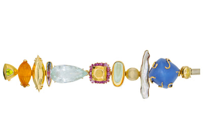 Chalcedony Bauble Bracelet