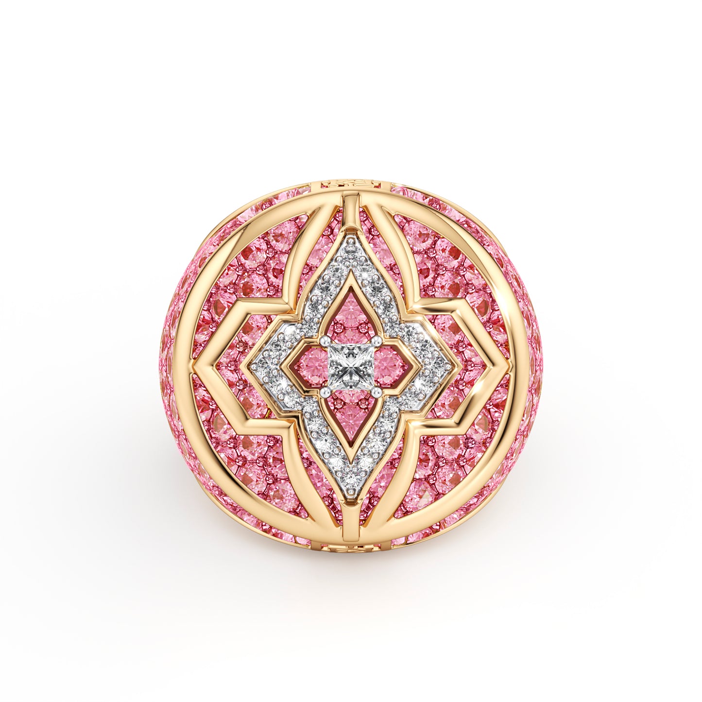 Blush Globetrotter Ring