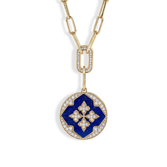Deep Blue Medallion