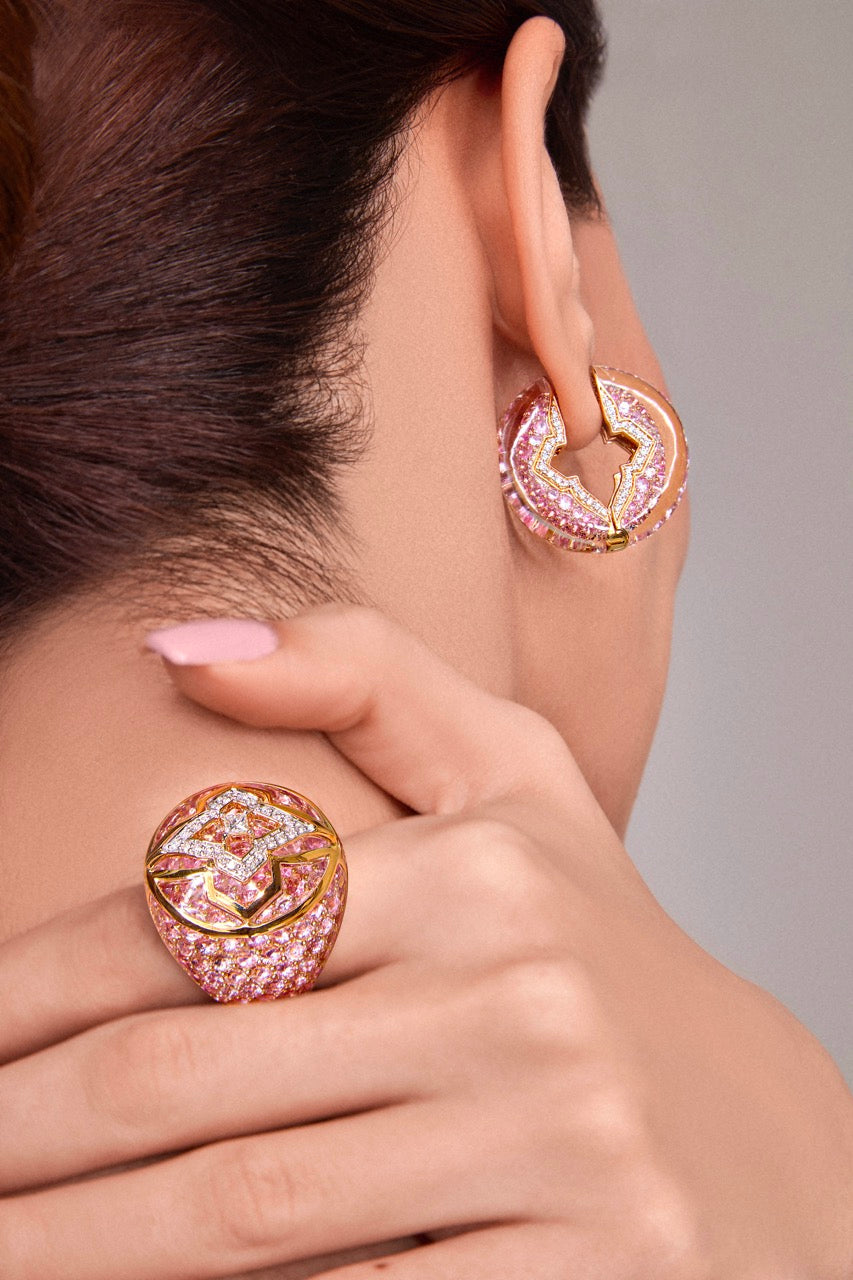Blush Globetrotter Ring