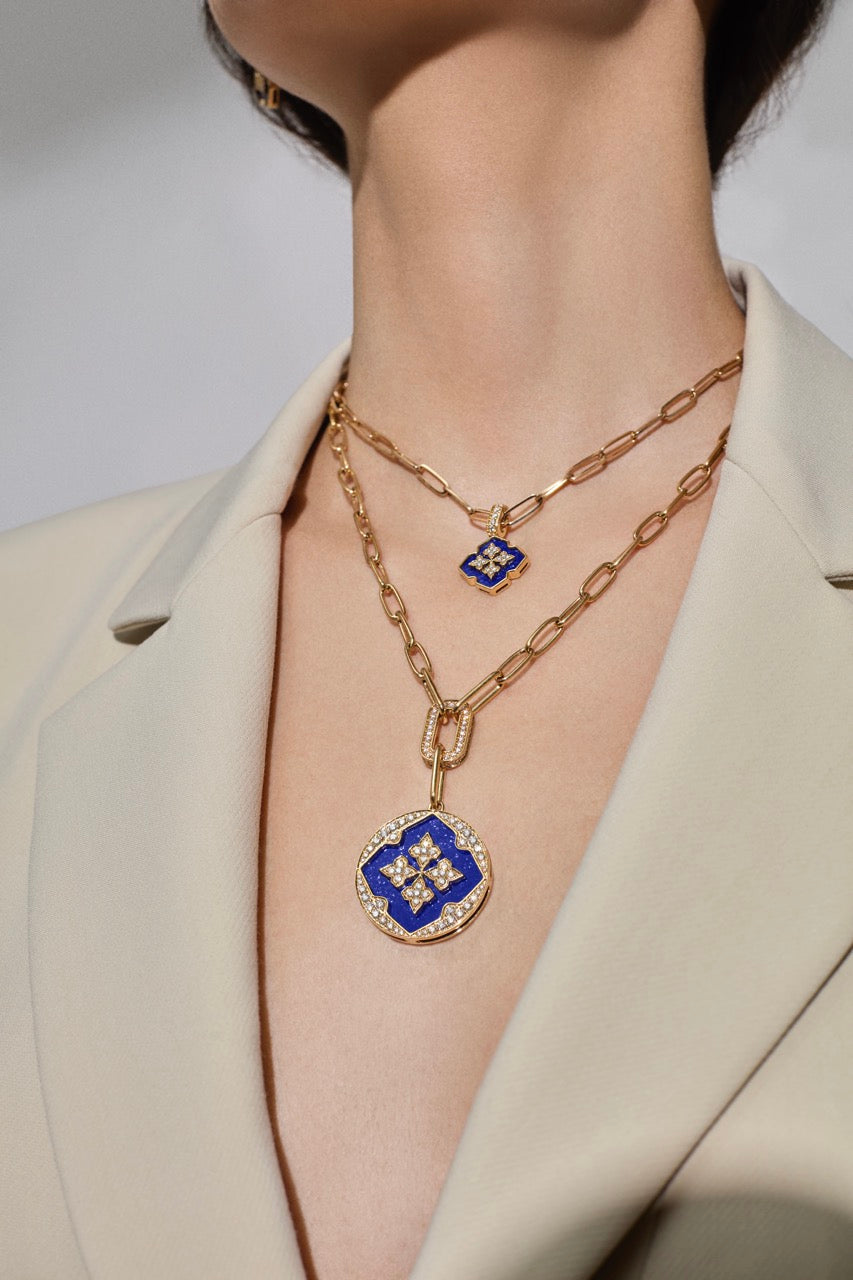 Deep Blue Medallion