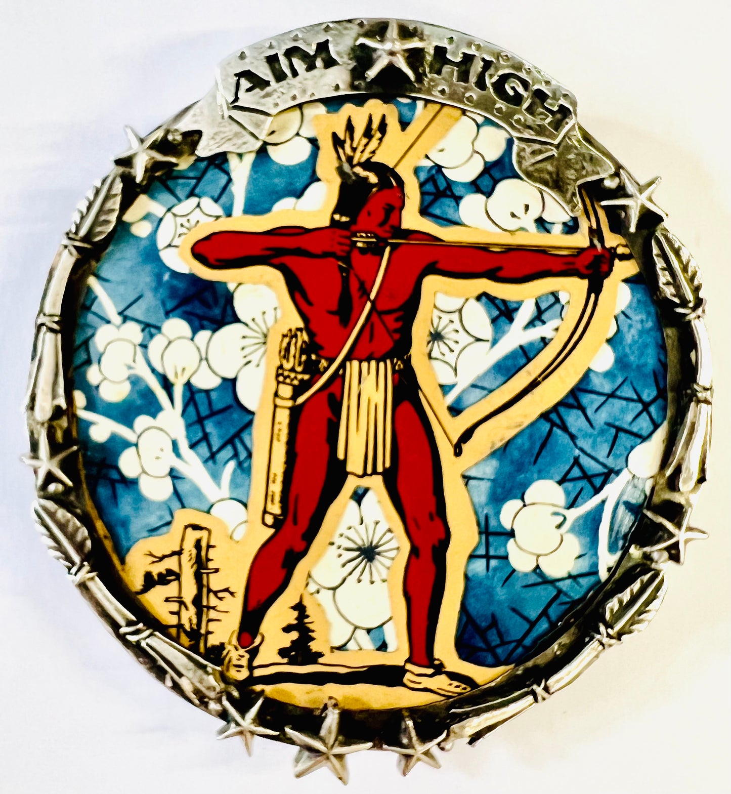 Aim High Belt Buckle
